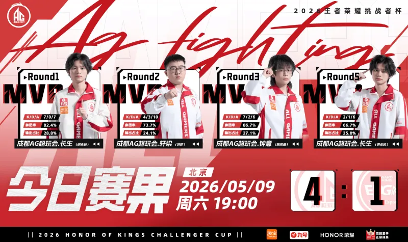 晋级胜者组半决赛，AG发文：回去也要好好复盘，绝不懈怠！